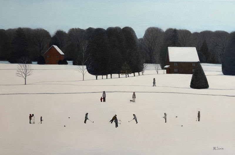 'My Favourite Season', 24" x 36" Painting Momo Simic