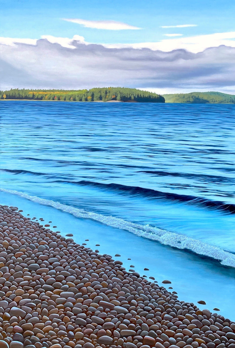 Obabika Shore, 60" x 40" Artwork Jonathan Houghton