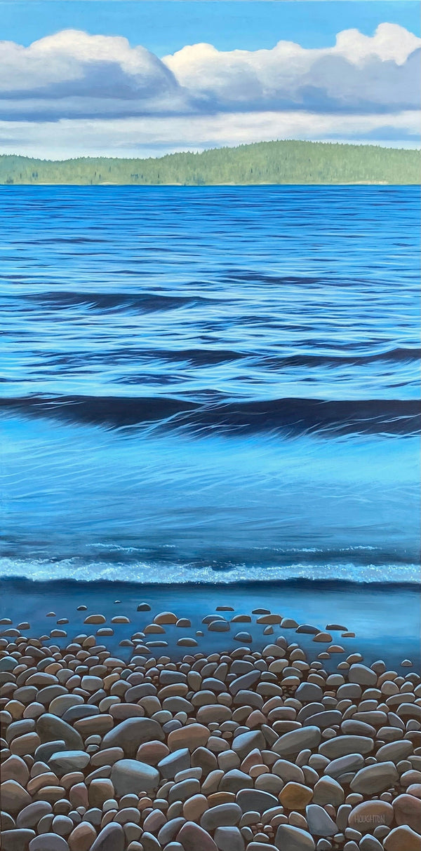 Obabika Waters, 48" x 24" Artwork Jonathan Houghton