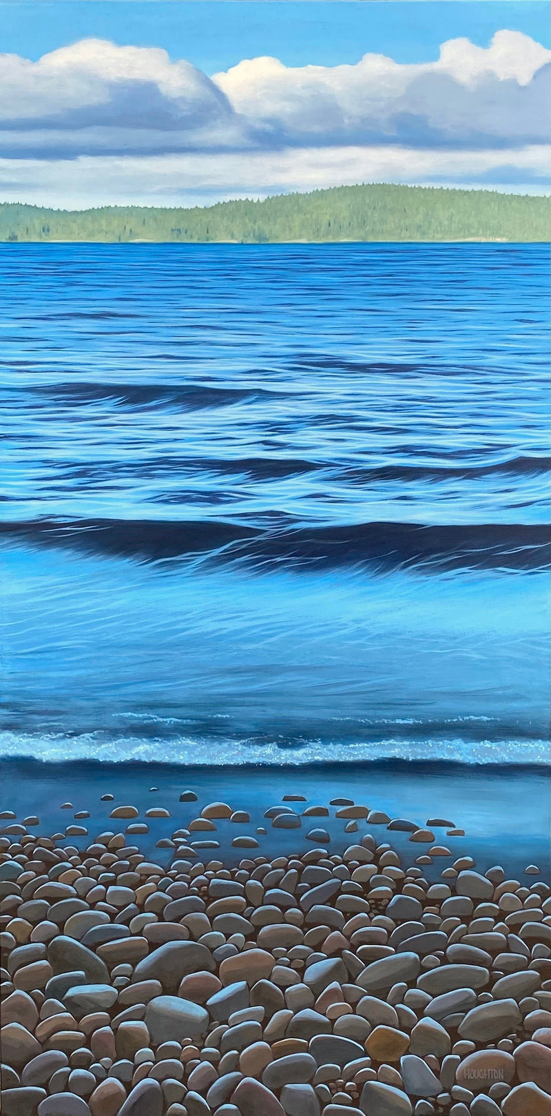 Obabika Waters, 48" x 24" Artwork Jonathan Houghton