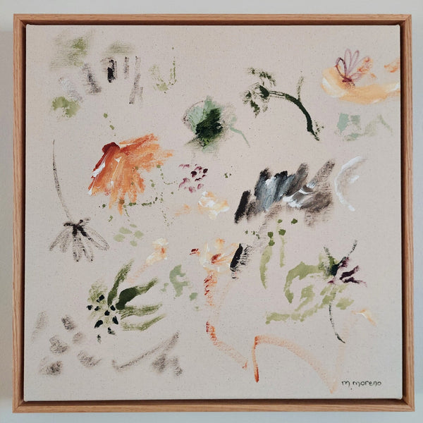 Ramitas 11, 20" x 20" Painting Maria Moreno