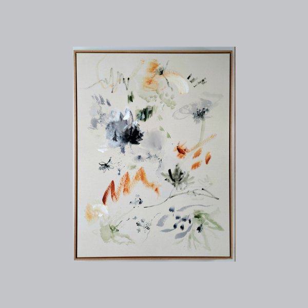 Ramitas 9, 48" x 36" Painting Maria Moreno