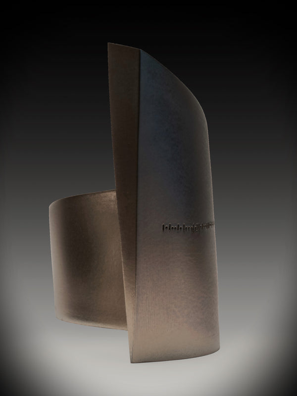 Resilience (Binary Coded), 16"W x 25"H x 9" Sculpture Sandra Ledingham