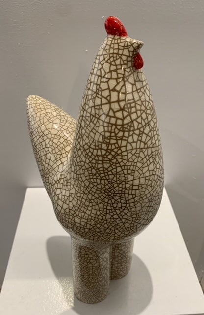 Rooster_Tall, 12"x 6" x 3.5" Artwork Reza
