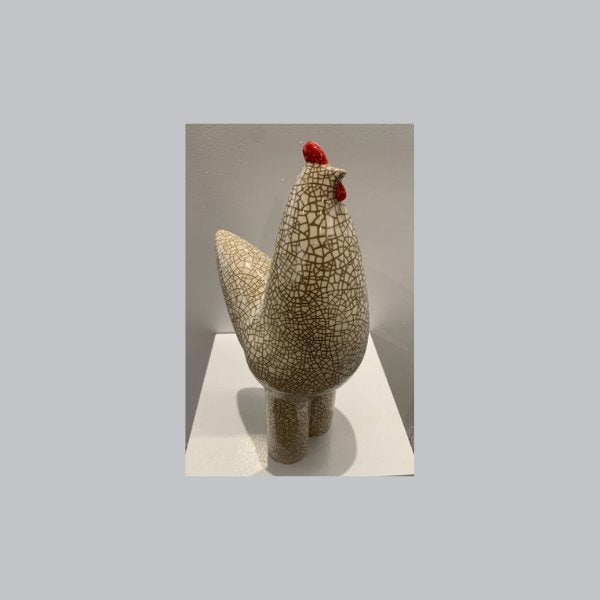 Rooster_Tall, 12"x 6" x 3.5" Artwork Reza