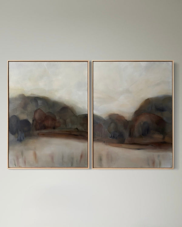 Somewhere Near_ Somewher Else,40" x30" Painting Susie Lee