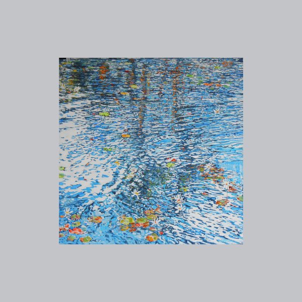 Summer Water Dazzle 18, 40" x 40" Painting Micheal Zarowsky