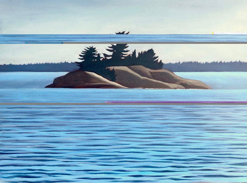 Superior Rock, 9" x 12" Artwork Jonathan Houghton