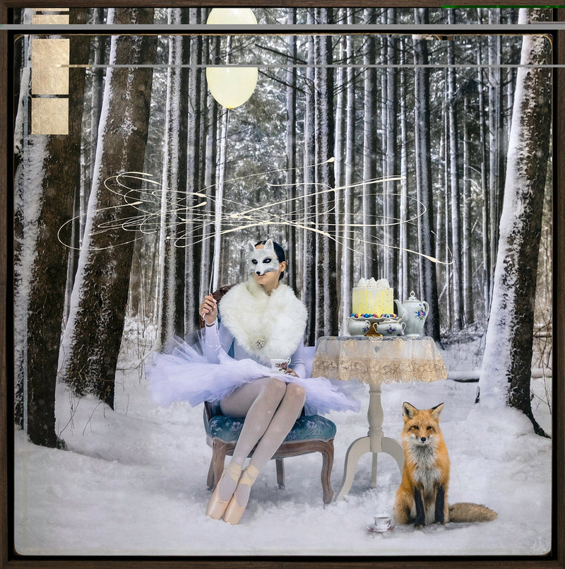 The Companion, 38" x 38" Artwork Morgan Jones