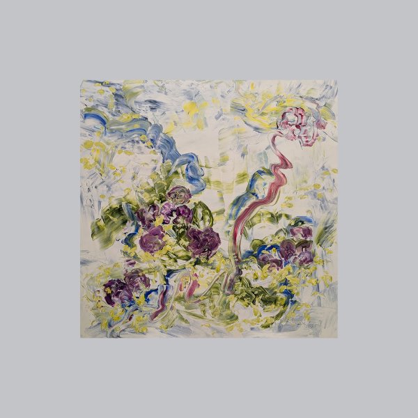 The Sky's The Limit, 48" x 48" Painting Hanna MacNaughtan