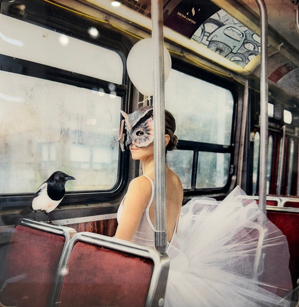 Three Ballerinas 1, 8" x 8" Photograph Morgan Jones