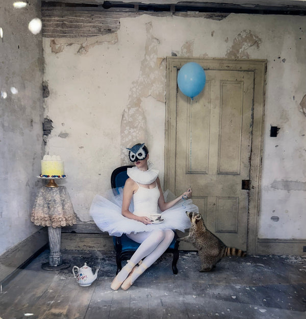 Three Ballerinas 2, 8" x 8" Photograph Morgan Jones