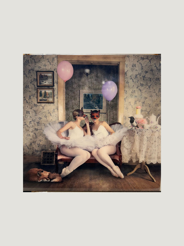 Three Ballerinas 3, 8" x 8" Photograph Morgan Jones