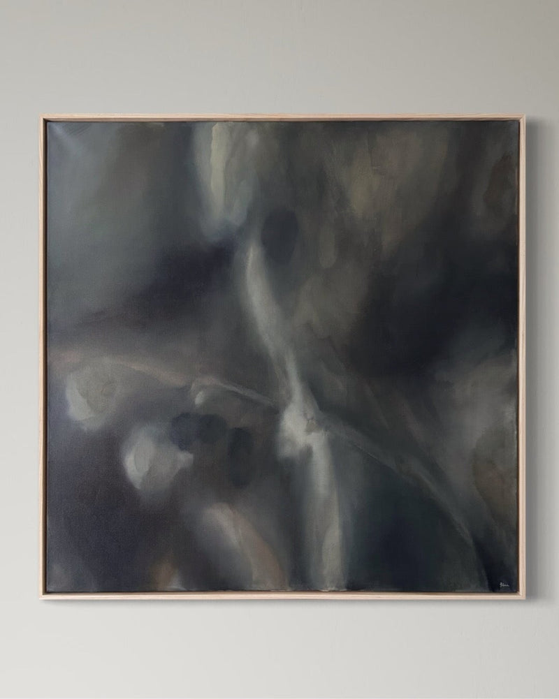 Unspoken Lines, 36" x 36" Painting Susie Lee