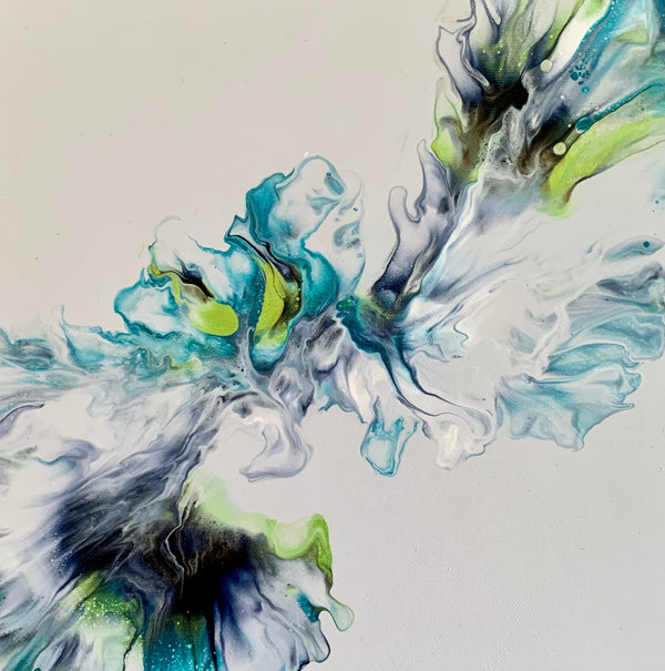 Untitled, 14" x 14" Artwork Wendy Mataija