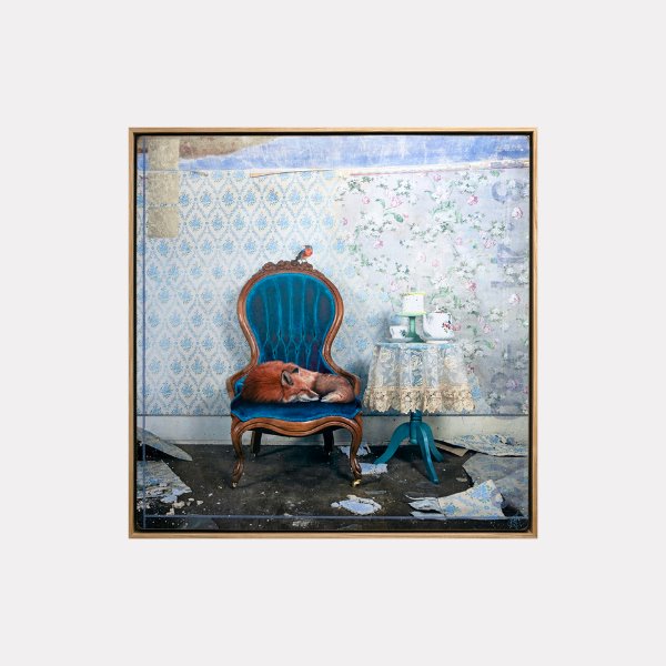 While You Were Sleeping, 38" x38" Photograph Morgan Jones