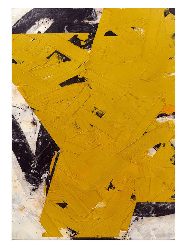 Yellow No.29, 68" x 48" Painting Ivo Stoyanov