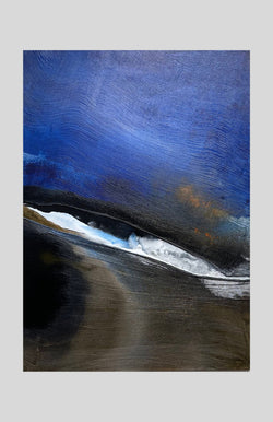"Ascending Wave," 36" x 48" Painting L. Hicks