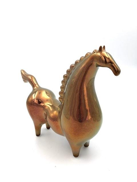 Athena Horse , 9" x 8" x 3" Sculpture G. Gallery