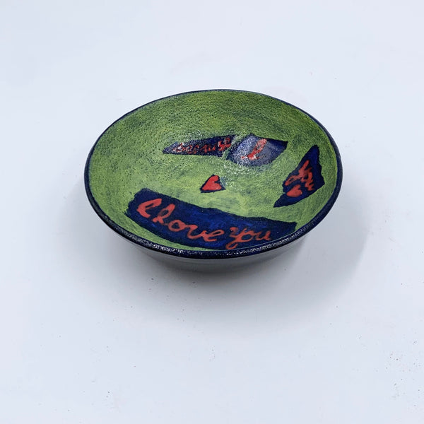 Because I Love You, 5.5" x 5.5" x 2" Sculpture M. Freedman