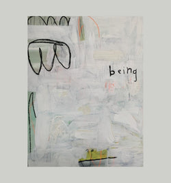 "Being," 48" x 36" Painting C. Harte
