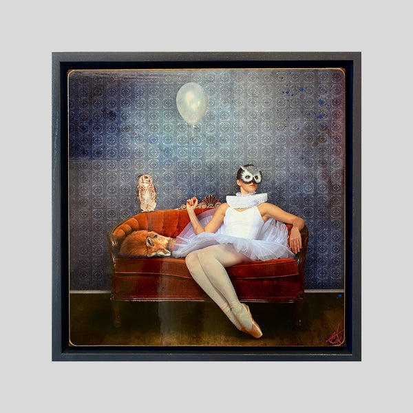 Birds of a Feather, 16"x 16" Artwork Morgan Jones