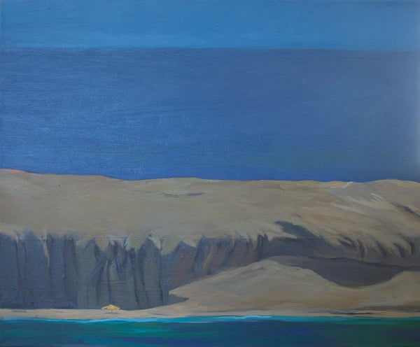 "Black Sea," 20" x 24" Painting S. Nassiri