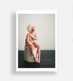 Bubblegum Print, 8" x 12" Digital Image On Paper Julia Agnes