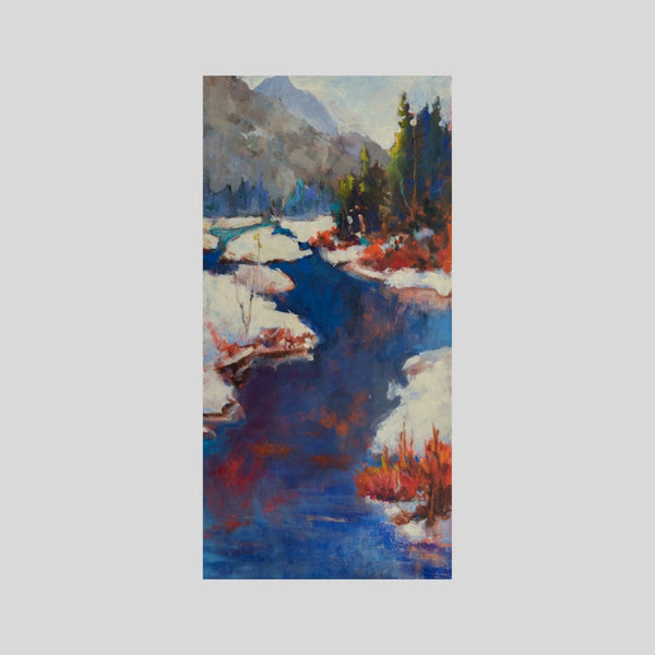 "Candence," 30" x 15" Painting Sharon Williams