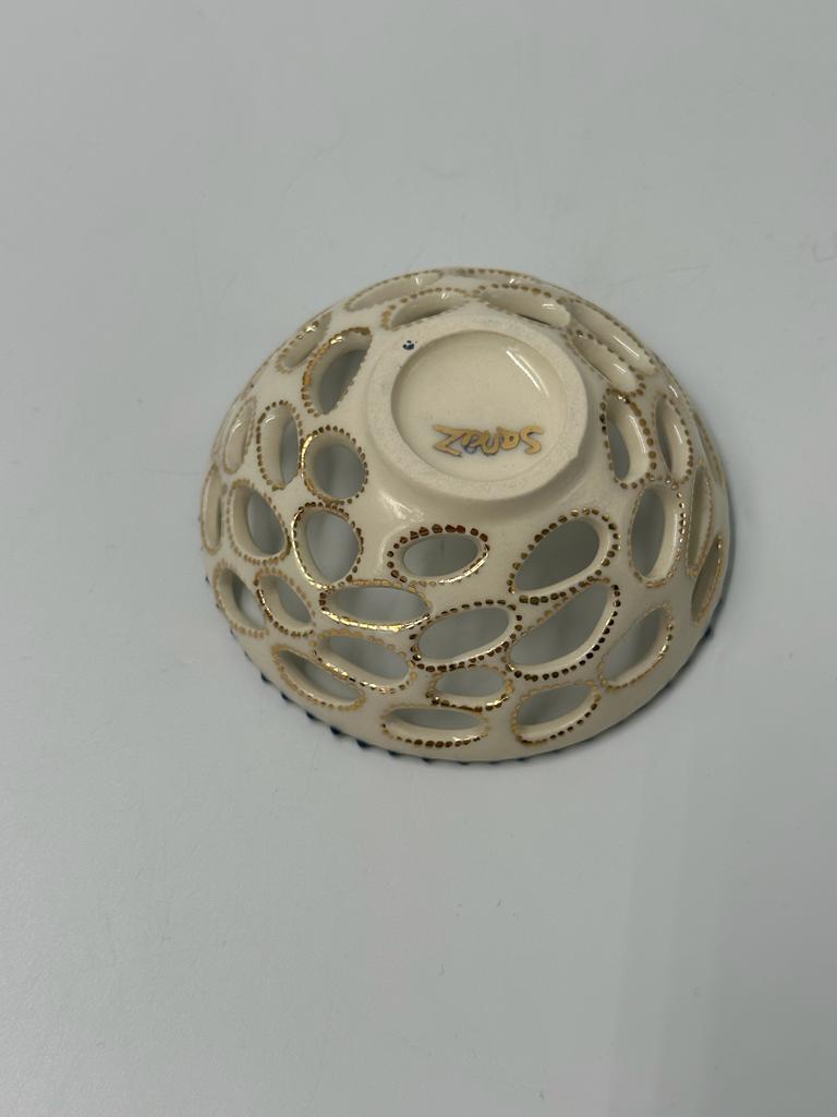 Ceramic Bowl 4 " x 1.5" Craft Sanaz Fehri