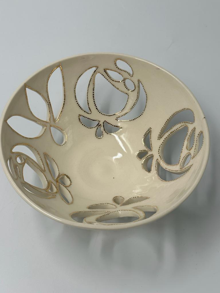 Ceramic Bowl 7" x 3" Craft Sanaz Fehri