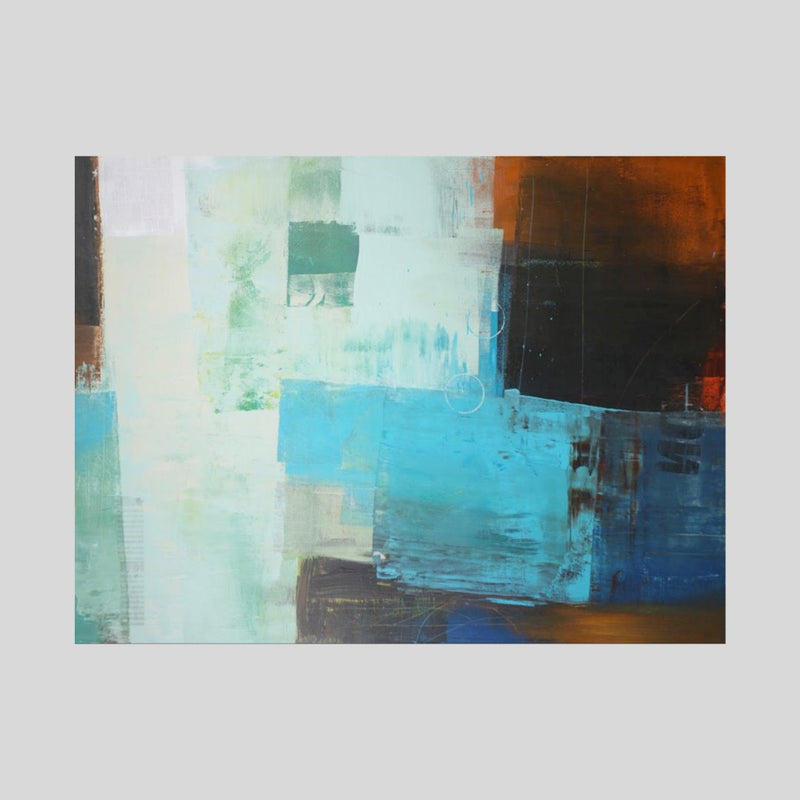 "Chambers" 36 x 48” Painting Peter Colbert