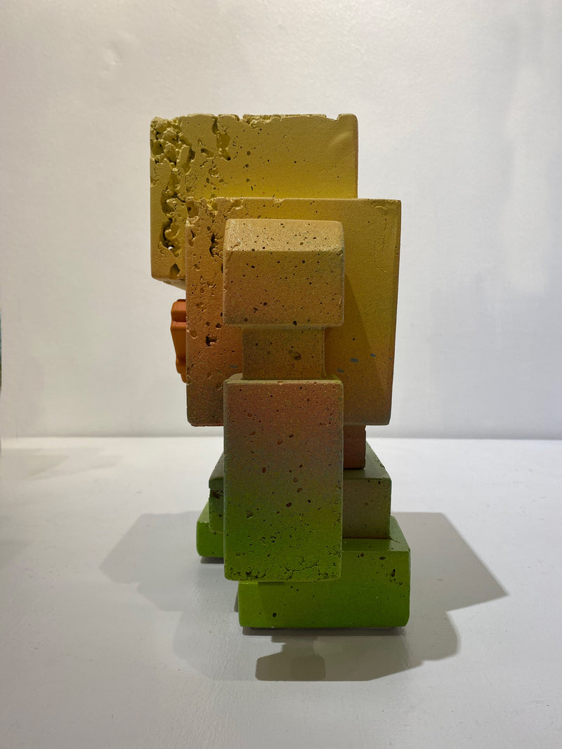 Citrus (Rainbow), 12" x 12" x 10" Sculpture M. Del Degan