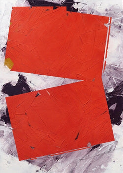 Dark Orange #43, 68" x 48" Painting Ivo Stoyanov