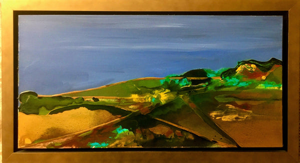 Field #3, 15" x 27" Painting Michael Black