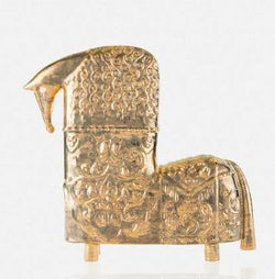 Gold Plated Sort Neck Horse Craft Nazmataz