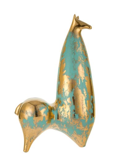 Golden Turquoise Horse Craft Nazmataz