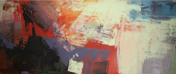 "Harmony" 30 x 72” Painting Peter Colbert