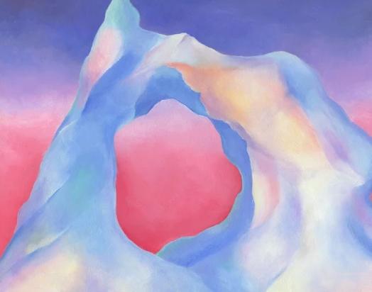 Iceberg 3, 8" x 10" Painting A. Chen