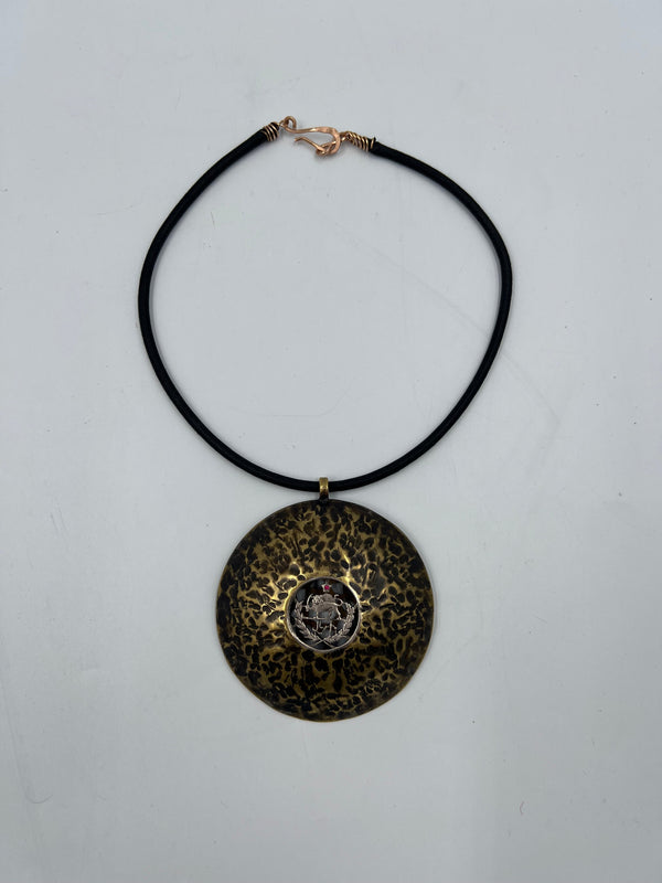 Large Pendant Necklace Merchandise Leyla Kashani