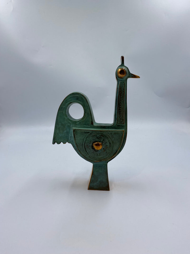 Lucky Bird 9.5''x8'' Sculpture Sadegh Adham