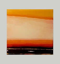 November Skies III, 10" x 12" Painting A. Webster