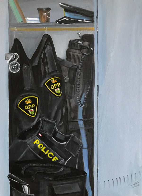 OPP, 20" x 16" Painting E. Cowie