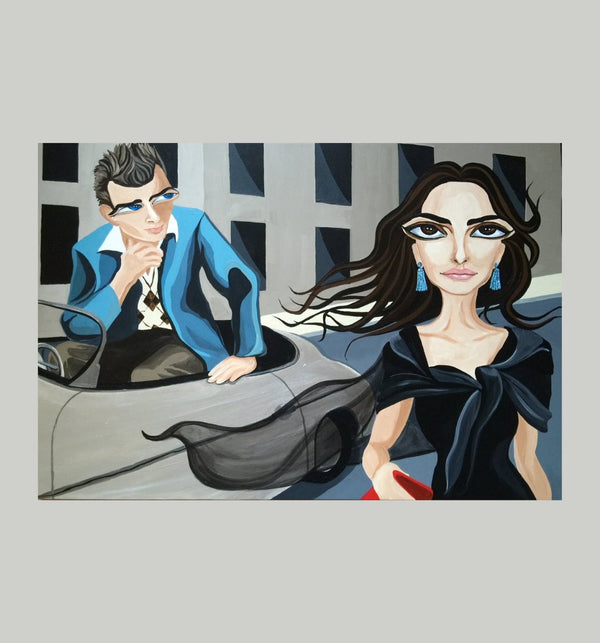 Rebel's Desire, 24" x 36" Painting M. Vella