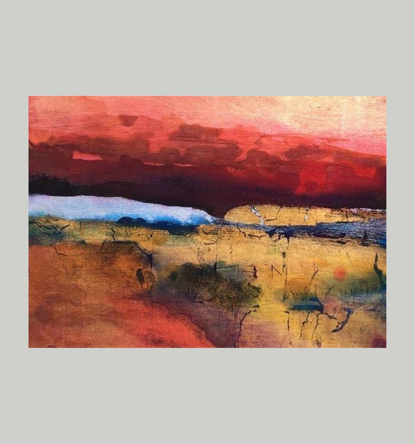 Shadows and Mist, 24" x 30" Painting M. Hanson