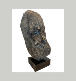 Stone Sculpture, 11" x 5" x 5" Sculpture R. Bassiri