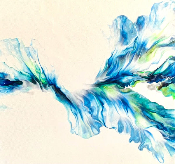 Strain of the Earth's Sweet Being, 12" x 12" Painting Wendy Mataija