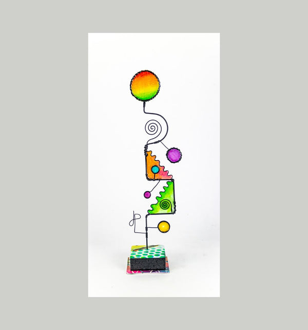 Sunshine, 20" x 4.25" x 4.25" Sculpture J. Paterson