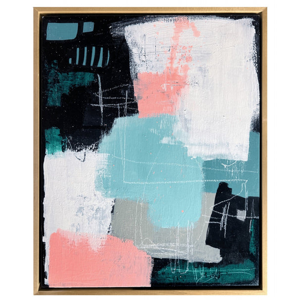 Talk is Cheap, 14" X 11" Painting Paige Ring