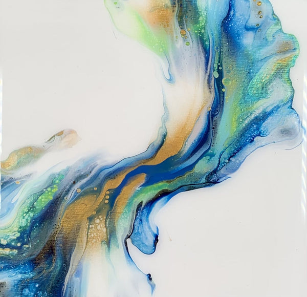 The Late Toronto Spring, 6" x 6" Painting Wendy Mataija